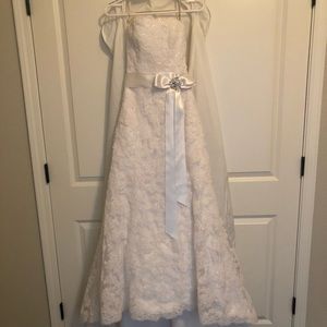 Maggie Sottero Strapless Wedding Dress